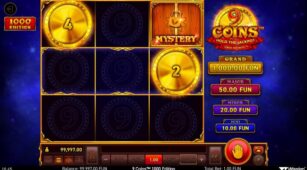 9 Coins 1000X Edition demo play free 2