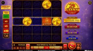 25 Coins Grand Gold Edition demo play free 3