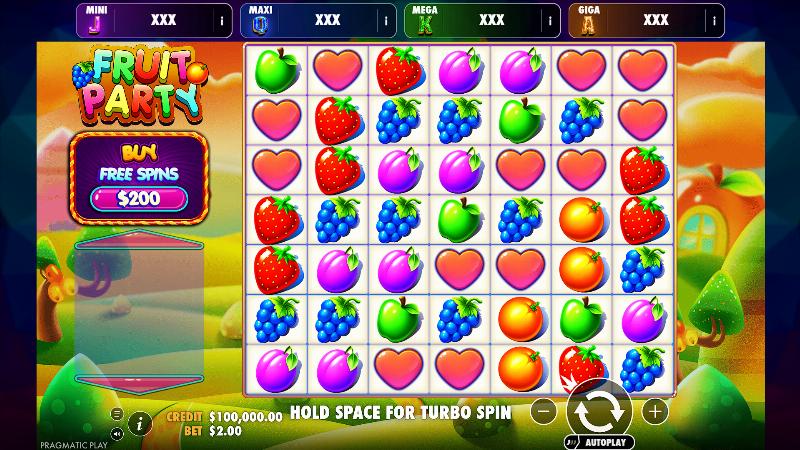 Fruit Party Oranje Jackpot