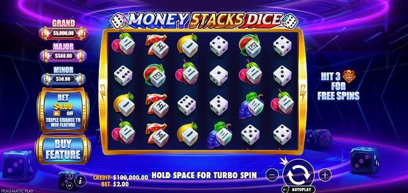 Money Stacks Dice
