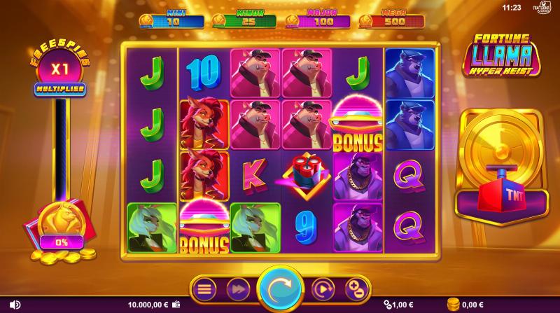 Fortune Llama Hyper Heist
