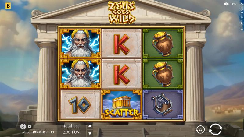 Zeus Goes Wild