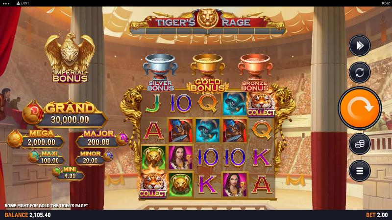Rome Fight For Gold The Tiger’s Rage