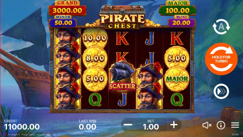 Pirate Chest: Hold And Win