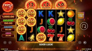 Triple Action Cash Strike demo play free 0