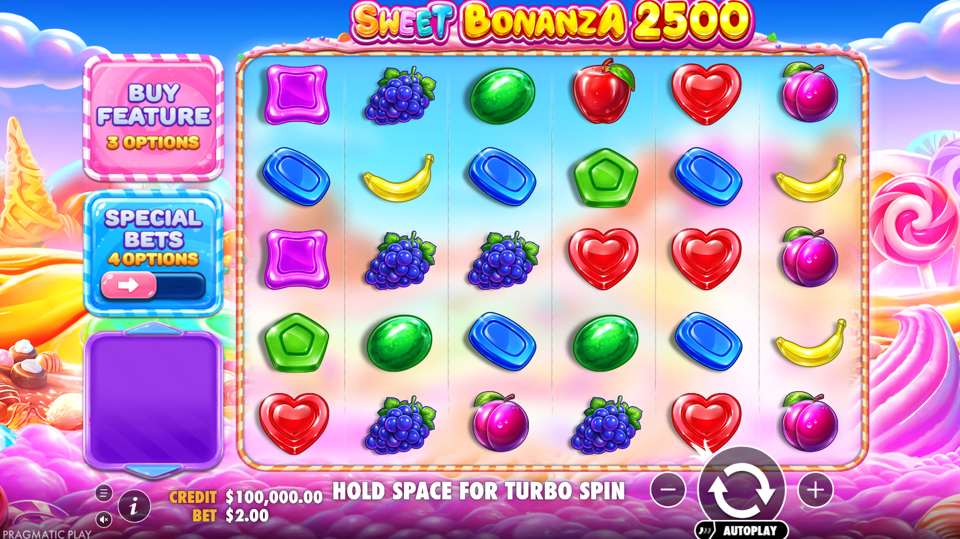 Sweet Bonanza 2500