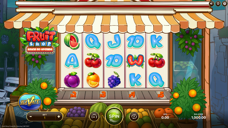 Fruit Shop Grand Re-Opening