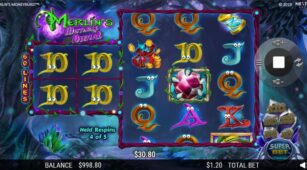 Merlin’s Money Burst demo play free 3