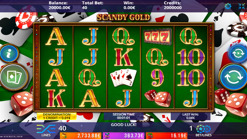 Scandy Gold Fruits Jackpot