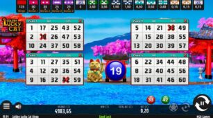 Golden Lucky Cat Bingo demo play free 1
