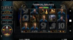 Immortal Romance Mega Moolah demo play free 2