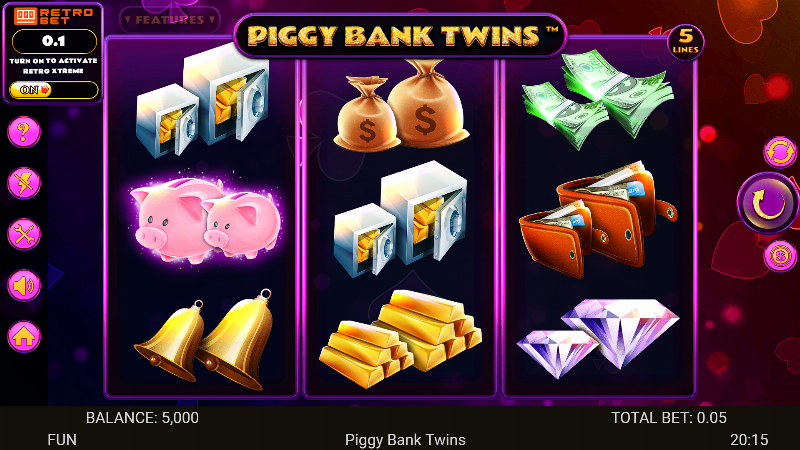 Piggy Bank Twins