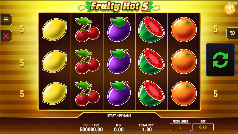 Fruity Hot 5
