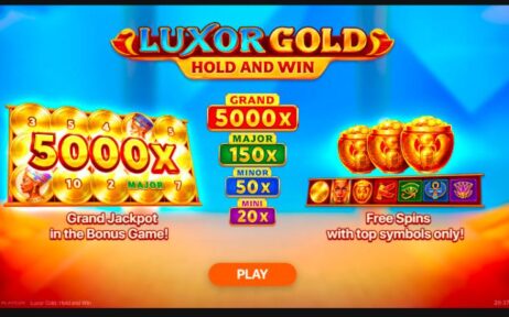 Luxor Gold Hold and Win