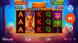Luxor Gold Hold and Win demo play free 3