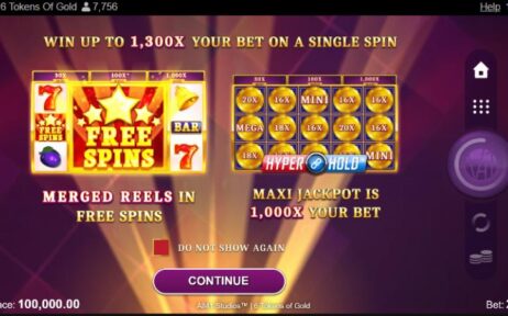 6 Tokens of Gold