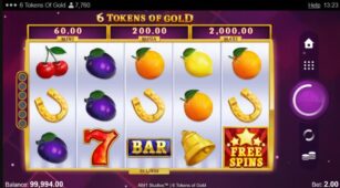 6 Tokens of Gold demo play free 1