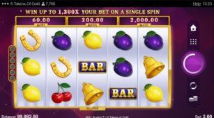6 Tokens of Gold demo play free 2
