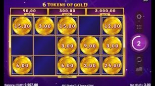 6 Tokens of Gold max win video 0