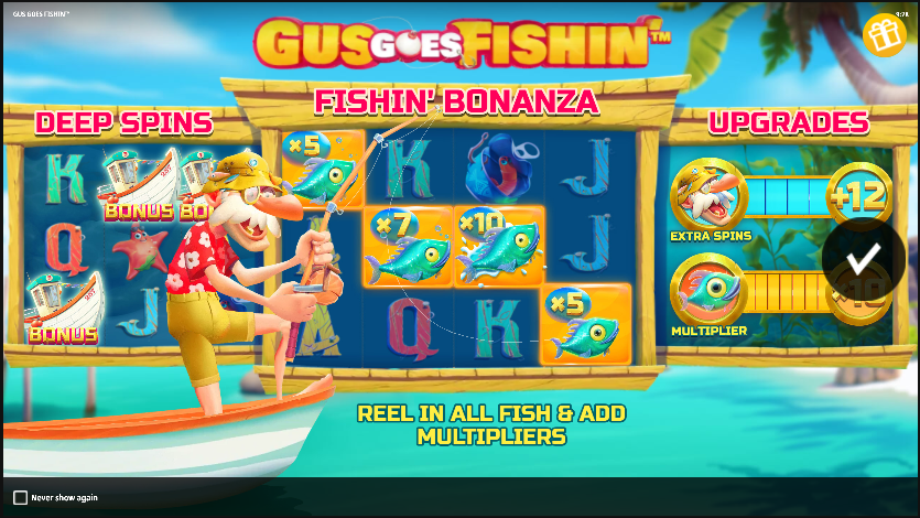 Gus Goes Fishin