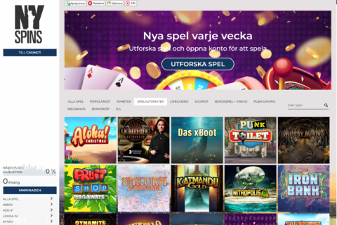 NYspins Casino ansvarsfullt spelande