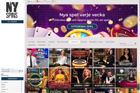 NYspins Casino kampanjer
