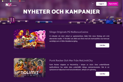No Bonus Casino ansvarsfullt spelande