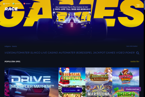 Race Casino kampanjer