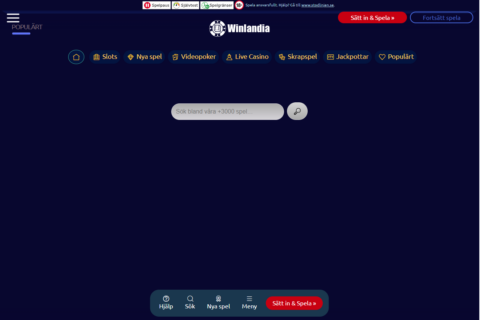 Winlandia Casino ansvarsfullt spelande