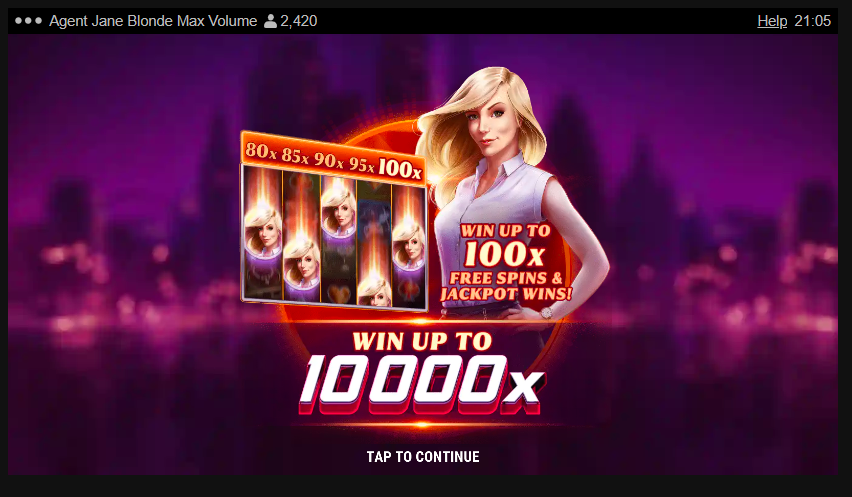 Agent Jane Blonde Max Volume