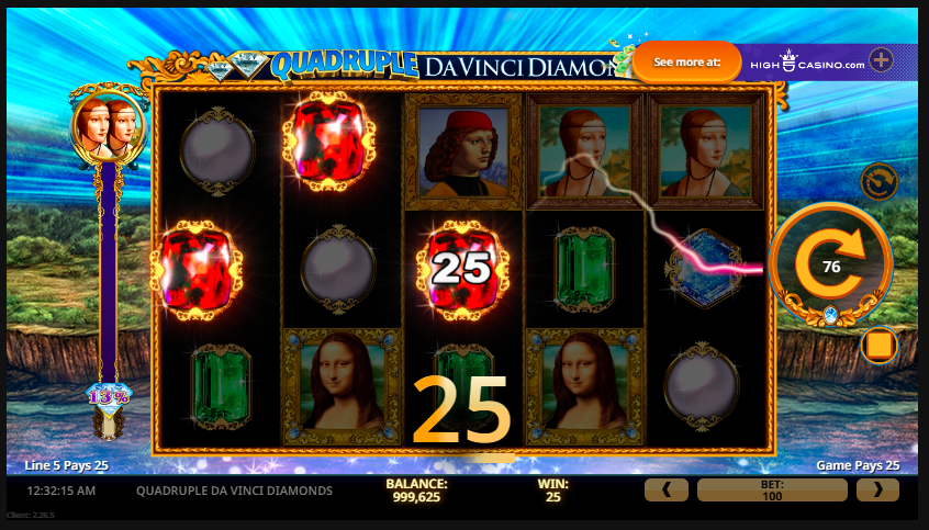 Quadruple Da Vinci Diamonds