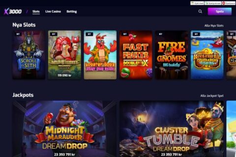 X3000 Casino kampanjer