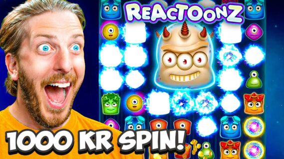 voodoodreams casino reactoonz slot video