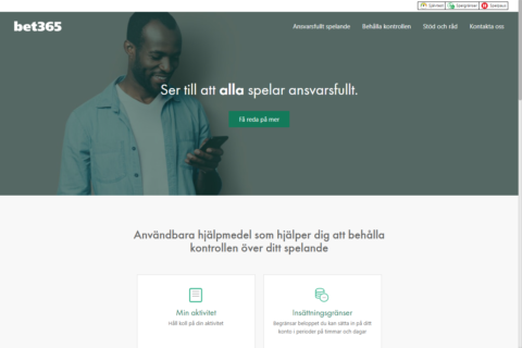 bet365 Casino ansvarsfullt spelande