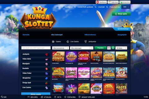 Kungaslottet Casino kampanjer
