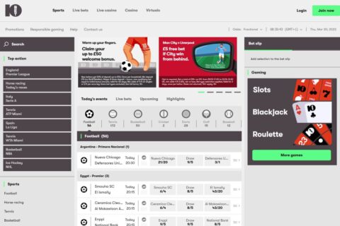 10Bet Casino Casino startsidan
