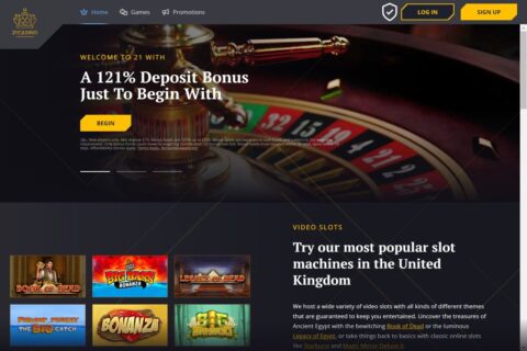 21 Casino Casino startsidan