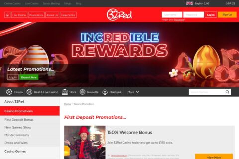 32Red Casino kampanjer