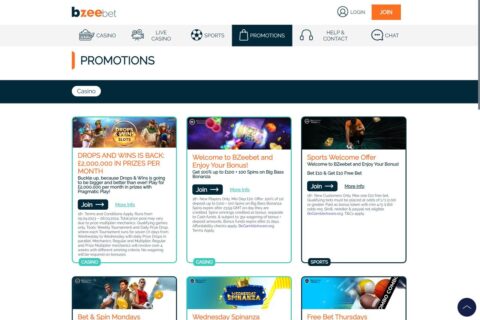 BZeebet Casino kampanjer