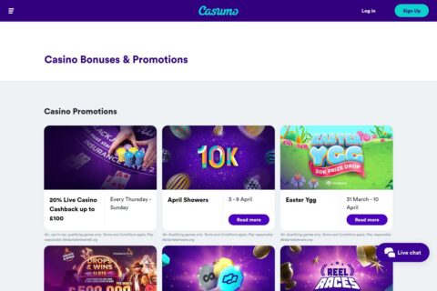 Casumo Casino kampanjer