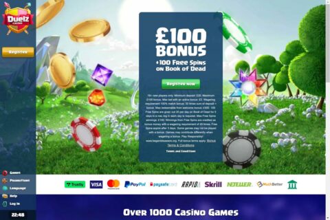 Duelz Casino Casino startsidan