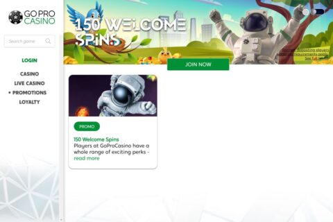GoProCasino Casino kampanjer