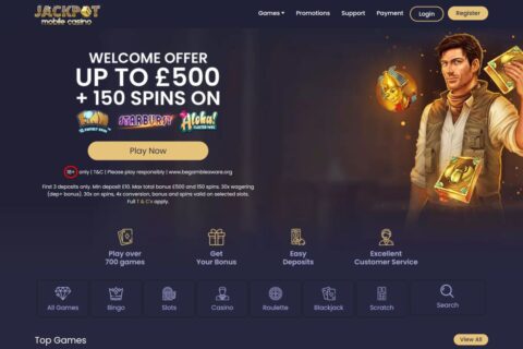 Jackpot Mobile Casino Casino startsidan