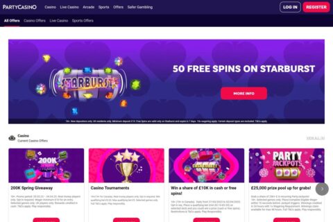 Party Casino Casino kampanjer