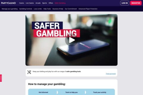 Party Casino Casino ansvarsfullt spelande