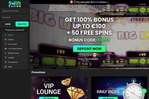 Swift Casino Casino kampanjer