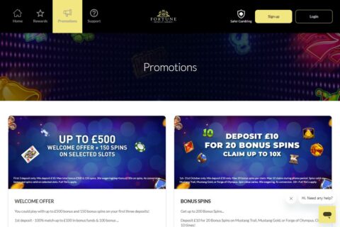 Fortune Mobile Casino ansvarsfullt spelande