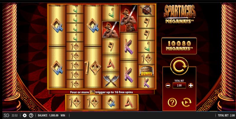 Spartacus Megaways