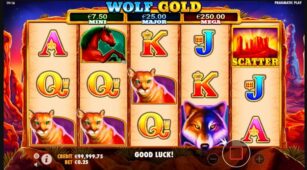 Wolf Gold demo play free 3