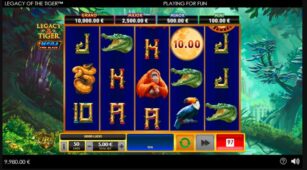 Legacy Of The Tiger demo play free 1